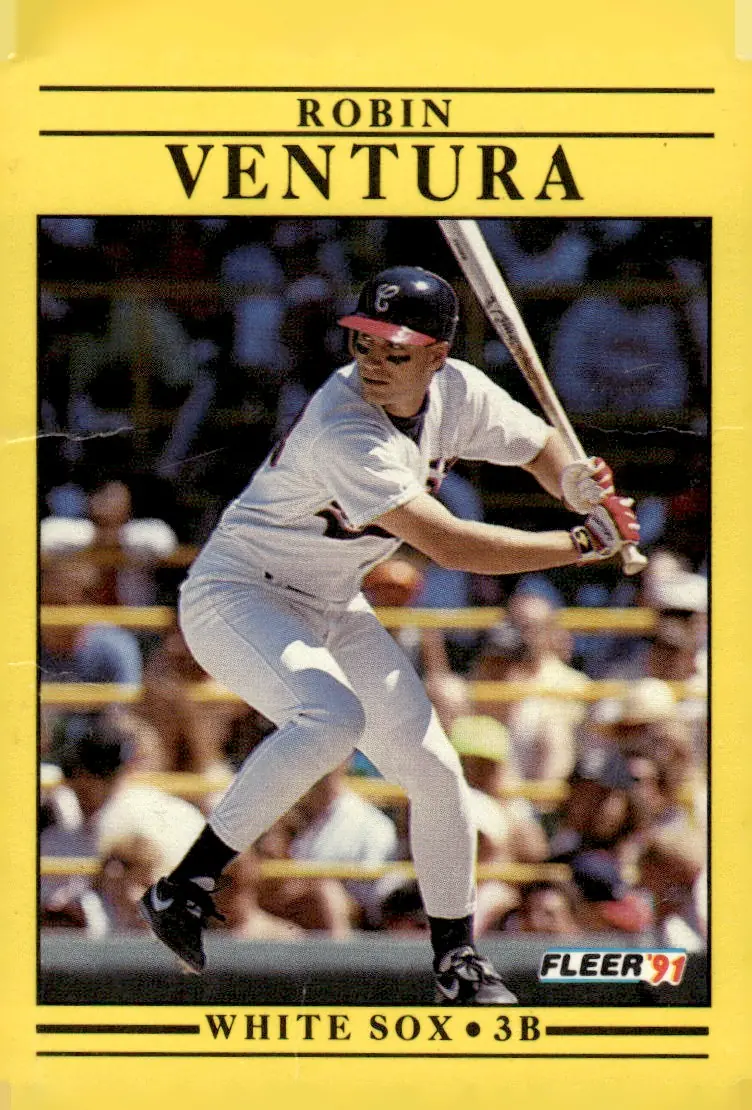 1991 Fleer #139 Robin Ventura (front)
