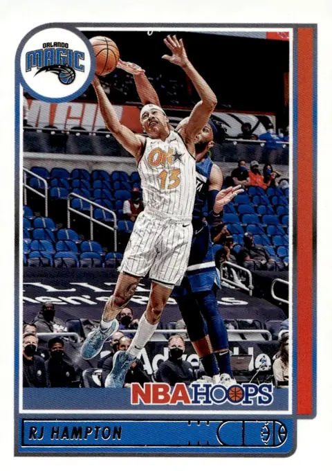 2021-22 NBA Hoops #22 RJ Hampton