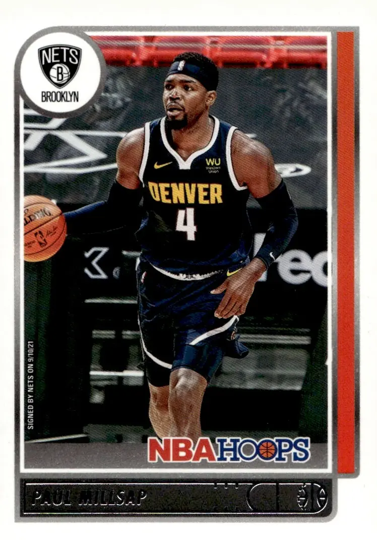 2021-22 NBA Hoops #41 Paul Millsap (front)