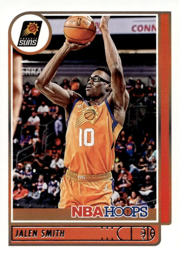 2021-22 NBA Hoops #66 Jalen Smith (front)