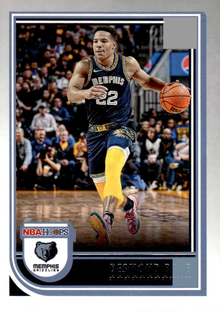 2022-23 NBA Hoops #134 Desmond Bane (front)