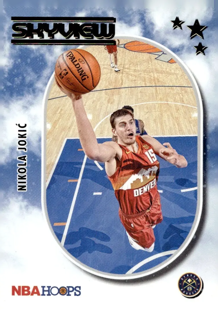 2021-22 NBA Hoops #24 Nikola Jokić (front)