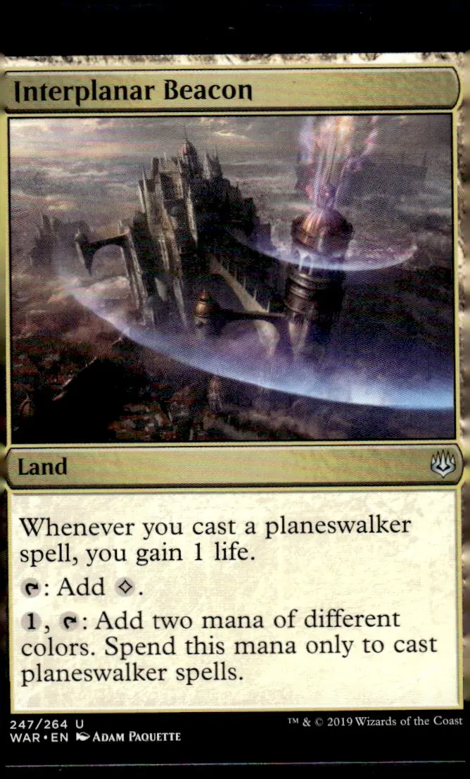 2019 War of the Spark (WAR) #247/264 Interplanar Beacon (front)