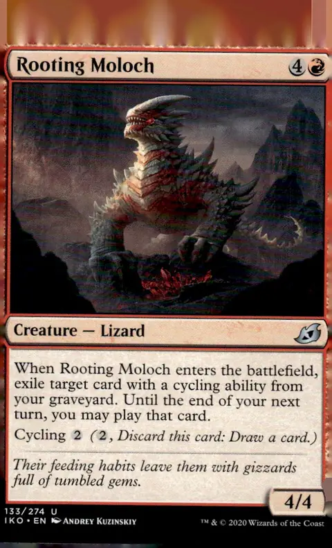 2020 Ikoria: Lair of Behemoths (IKO) #133/274 Rooting Moloch