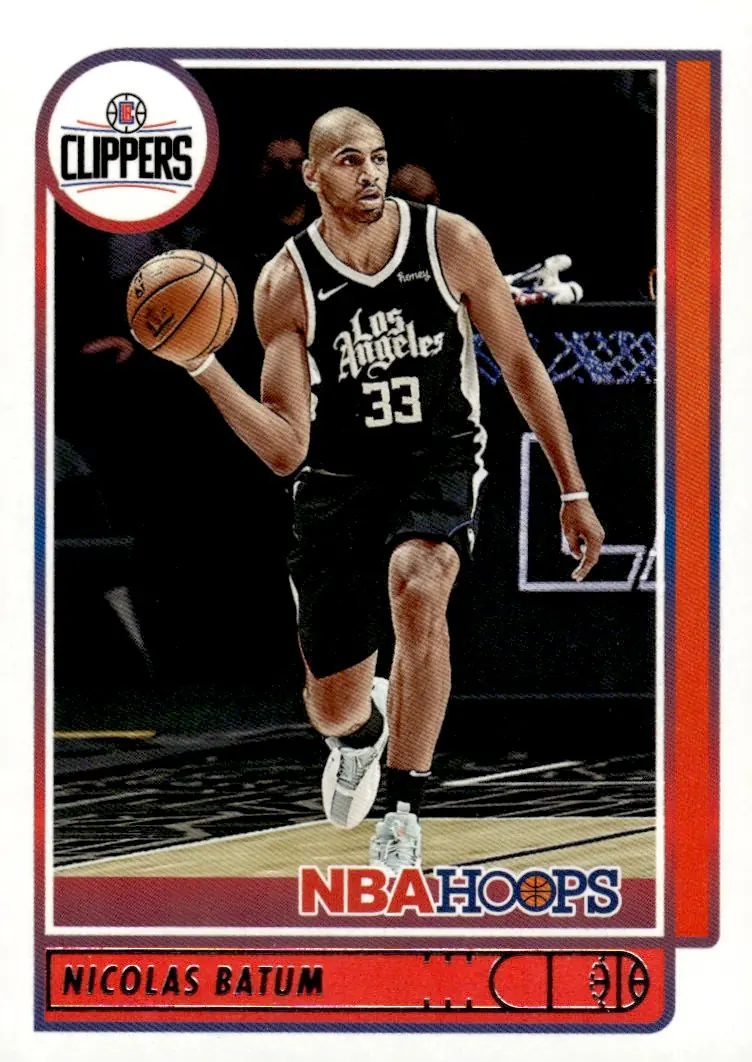 2021-22 NBA Hoops #96 Nicolas Batum (front)
