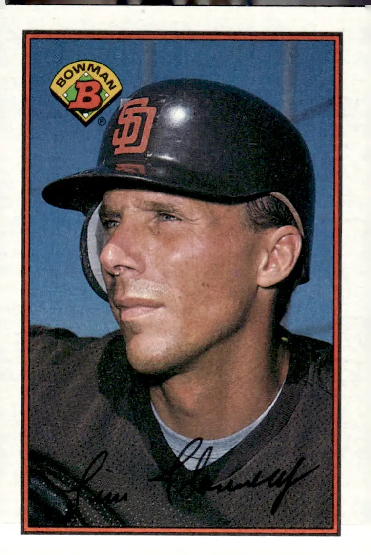 1989 Bowman #457 Tim Flannery (front)