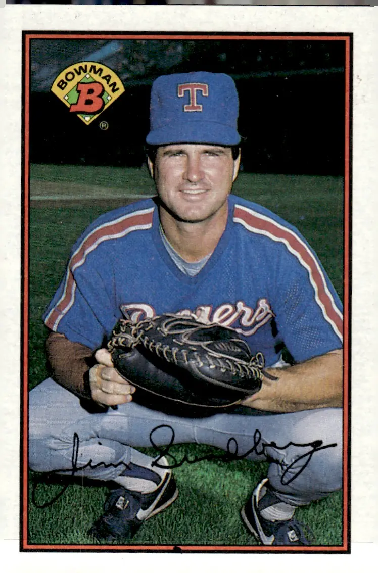 1989 Bowman #227 Jim Sundberg (front)