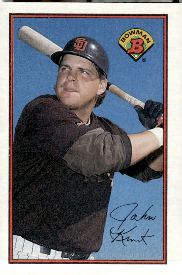 1989 Bowman #460 John Kruk (front)