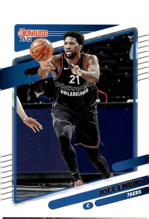 2021-22 Donruss Basketball #1 Joel Embiid