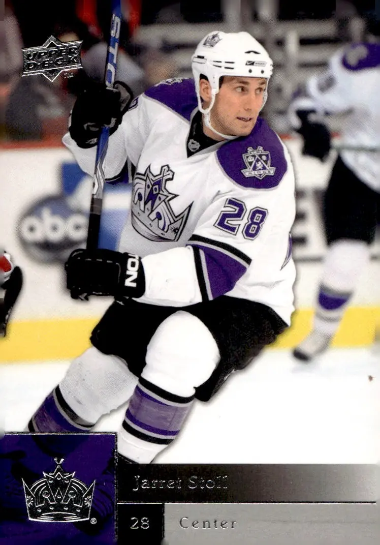 2009-10 Upper Deck Series 1 #137 Jarret Stoll (front)