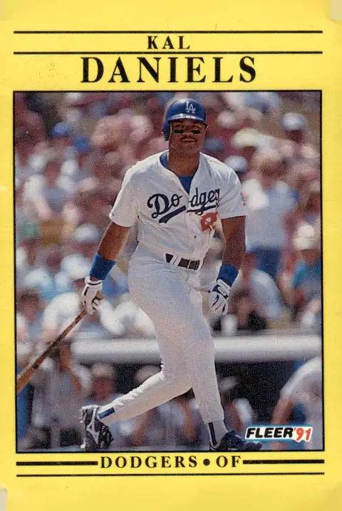 1991 Fleer #198 Kal Daniels