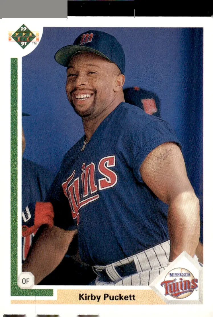 1991 Upper Deck #544 Kirby Puckett (front)