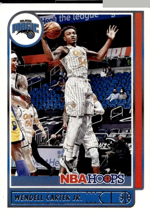 2021-22 NBA Hoops #42 Wendell Carter Jr.