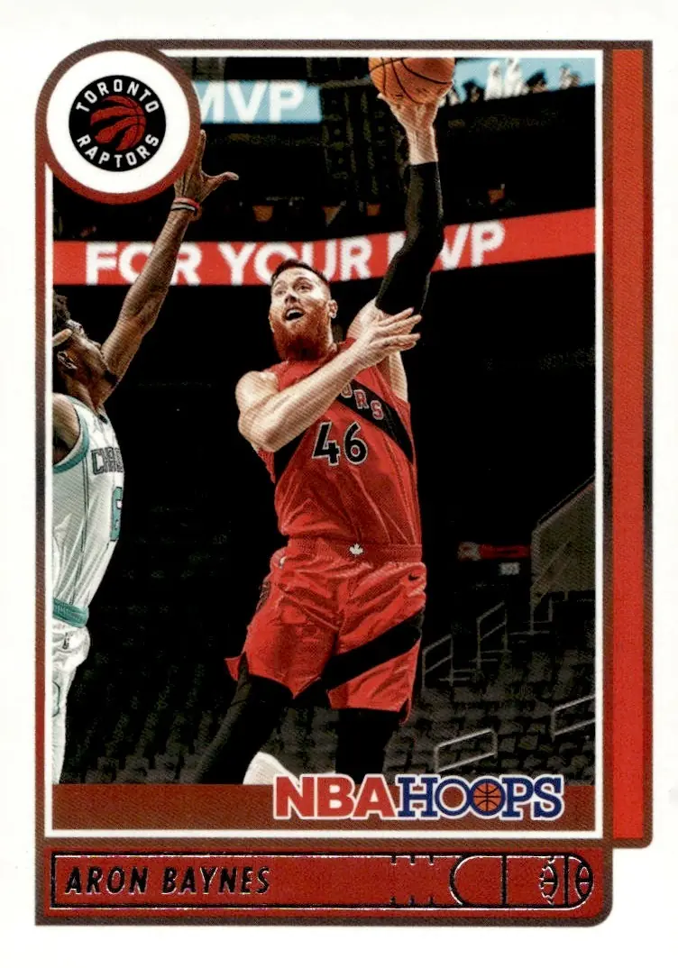 2021-22 NBA Hoops #119 Aron Baynes (front)