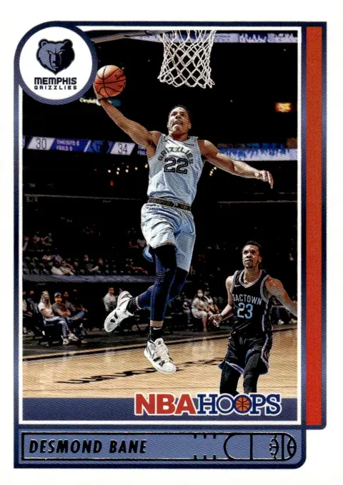 2021-22 NBA Hoops #192 Desmond Bane