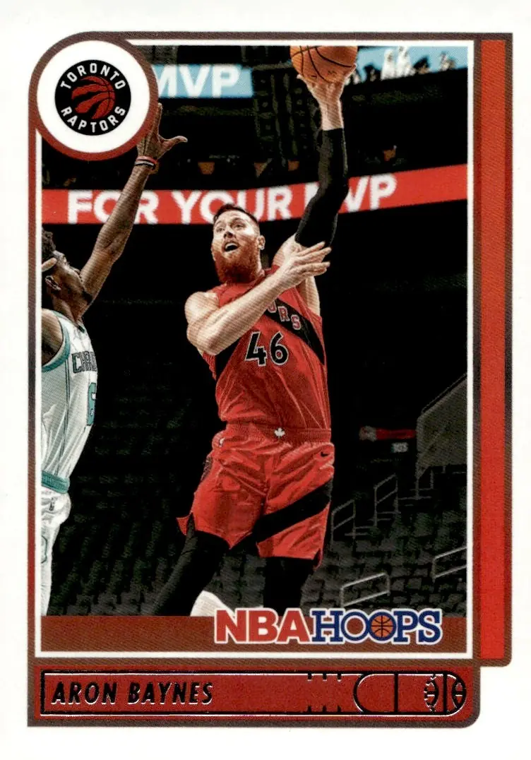 2021-22 NBA Hoops #119 Aron Baynes (front)