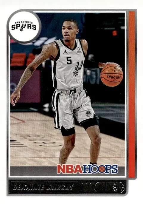 2021-22 NBA Hoops #14 Dejounte Murray