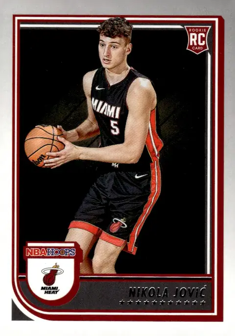 2022-23 NBA Hoops #256 Nikola Jović