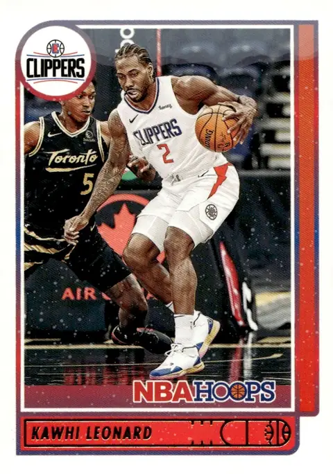 2021-22 NBA Hoops #76 Kawhi Leonard