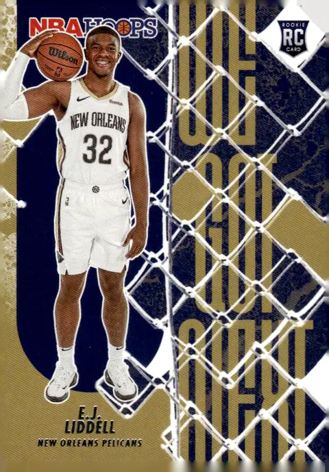 2022-23 NBA Hoops #35 E.J. Liddell