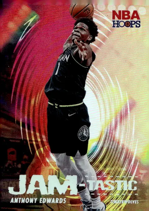 2021-22 NBA Hoops #7 Anthony Edwards