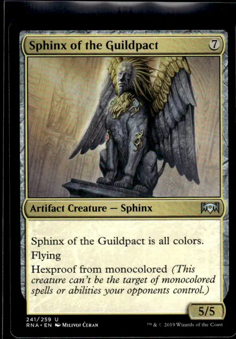 2019 Ravnica Allegiance (RNA) #241/259 Sphinx of the Guildpact
