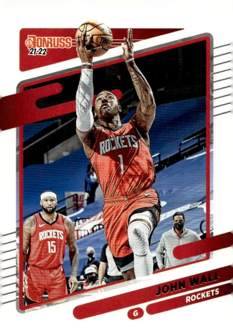2021-22 Donruss Basketball #142 John Wall (front)