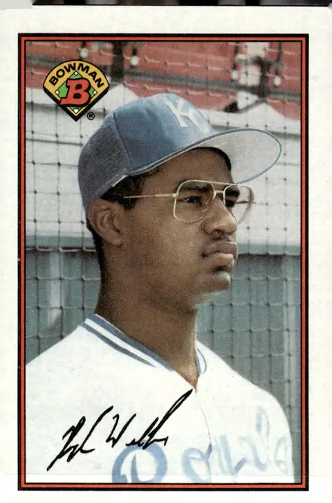 1989 Bowman #127 Hugh Walker