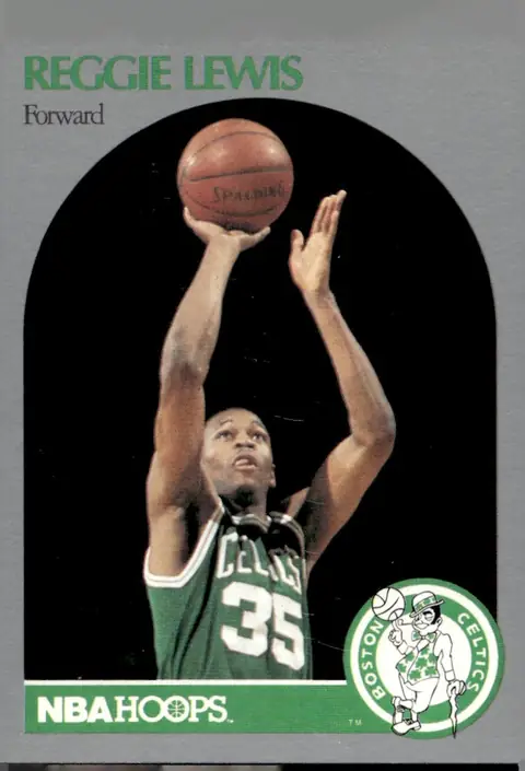1990-91 NBA Hoops #43 Reggie Lewis