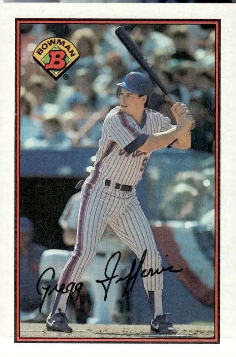 1989 Bowman #381 Gregg Jefferies