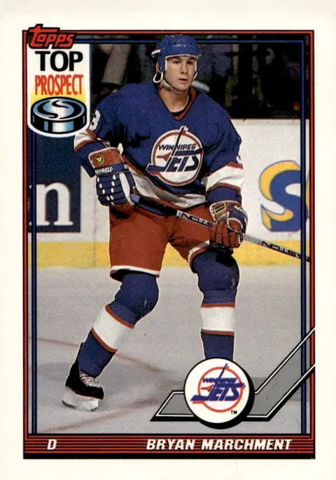 1991-92 Topps #116 Bryan Marchment