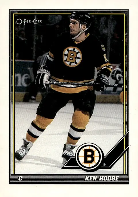 1991-92 O-Pee-Chee #440 Ken Hodge Jr.