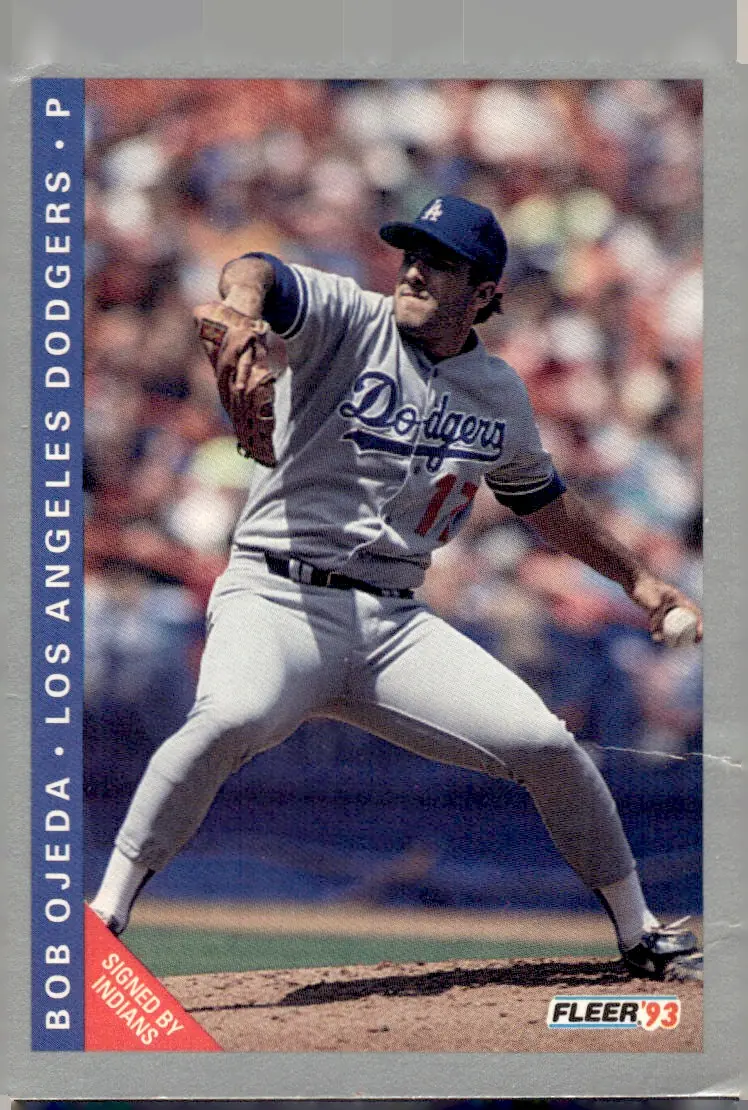 1993 Fleer #452 Bob Ojeda (front)