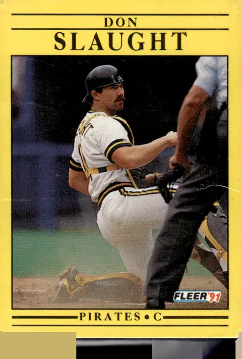 1991 Fleer #49 Don Slaught