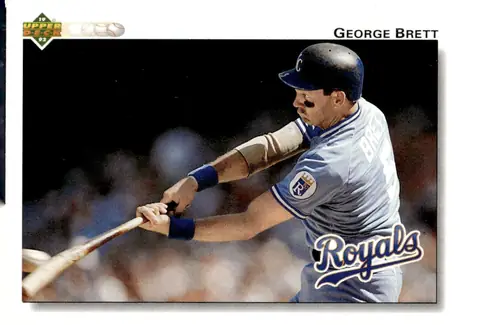 1992 Upper Deck #444 George Brett