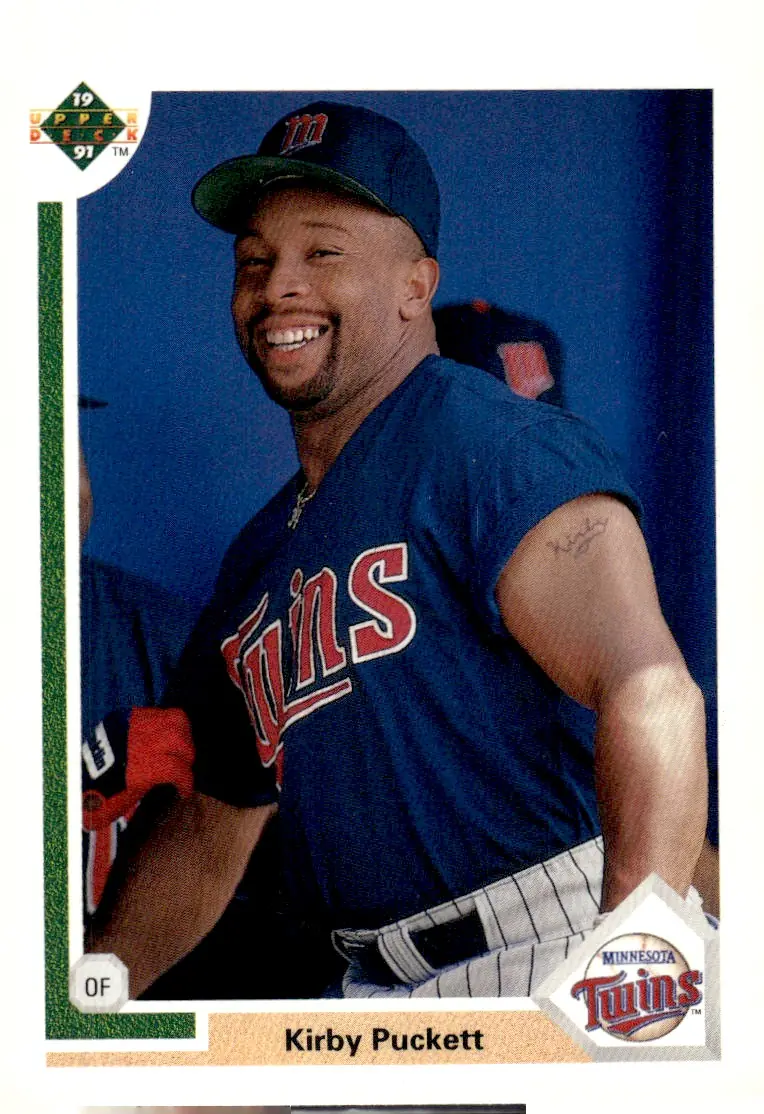 1991 Upper Deck #544 Kirby Puckett (front)
