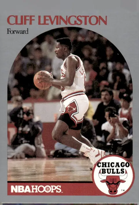 1990-91 NBA Hoops #405 Cliff Levingston