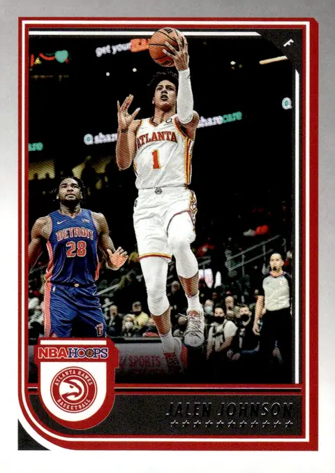 2022-23 NBA Hoops #86 Jalen Johnson