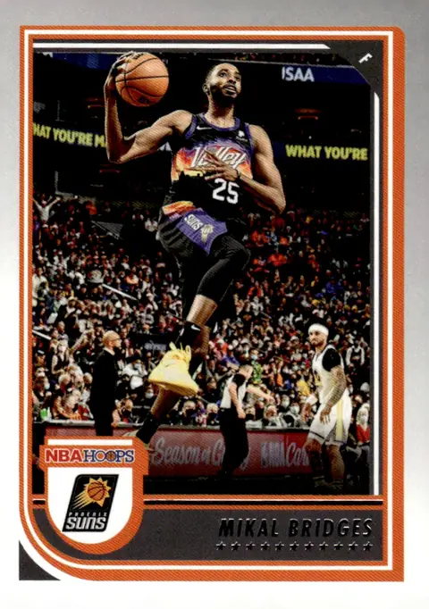 2022-23 NBA Hoops #163 Mikal Bridges