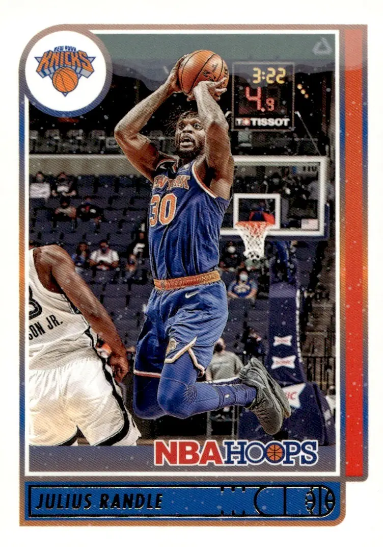 2021-22 NBA Hoops #127 Julius Randle (front)