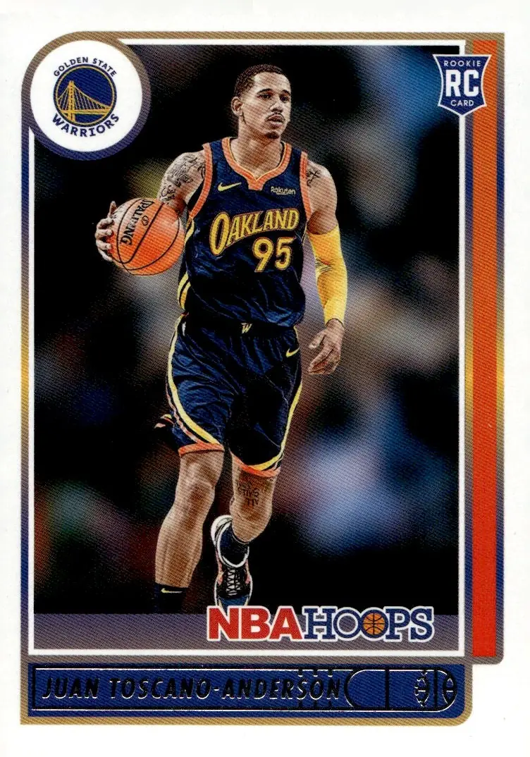 2021-22 NBA Hoops #248 Juan Toscano-Anderson (front)