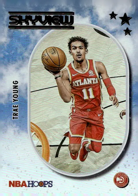 2021-22 NBA Hoops #16 Trae Young – Holo