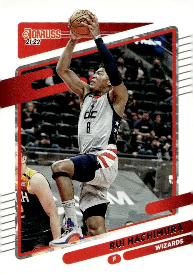 2021-22 Donruss #91 Rui Hachimura (front)