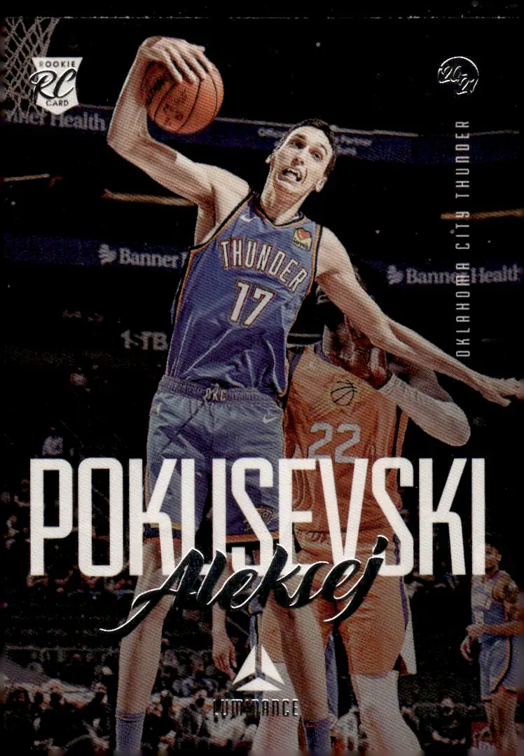 2020-21 Chronicles Basketball #151 Aleksej Pokusevski (front)