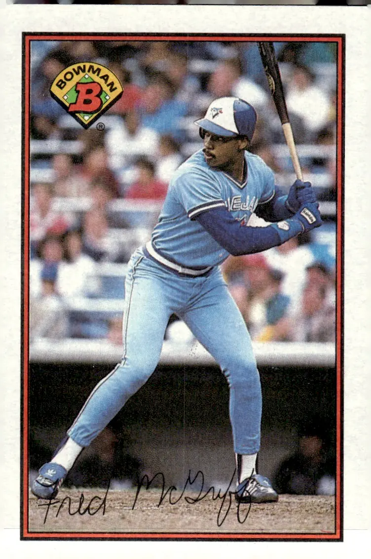 1989 Bowman #253 Fred McGriff (front)