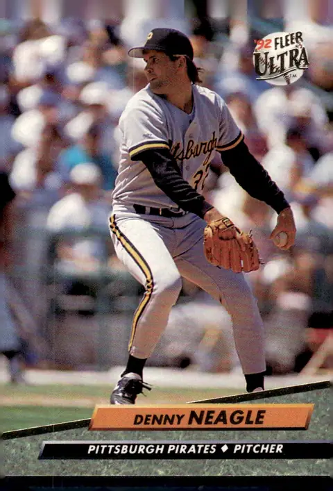 1992 Fleer Ultra #556 Denny Neagle