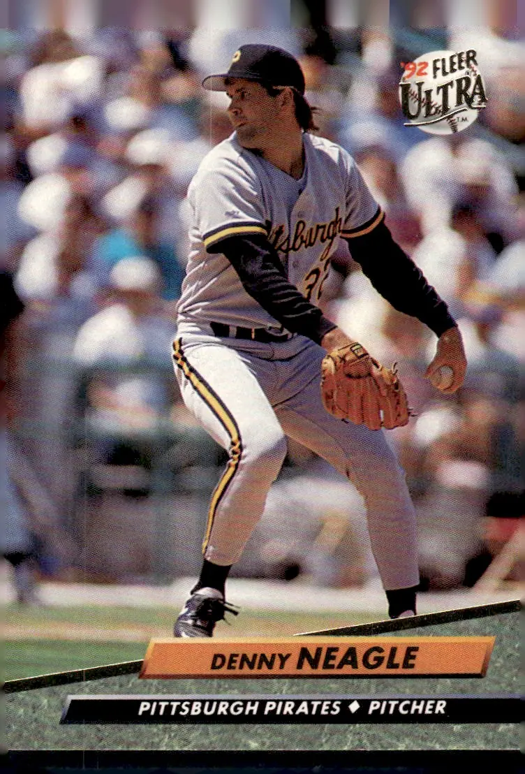 1992 Fleer Ultra #556 Denny Neagle (front)