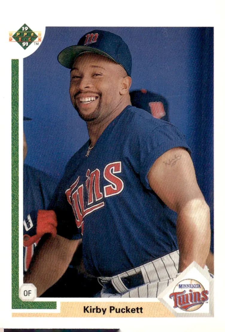 1991 Upper Deck #544 Kirby Puckett (front)