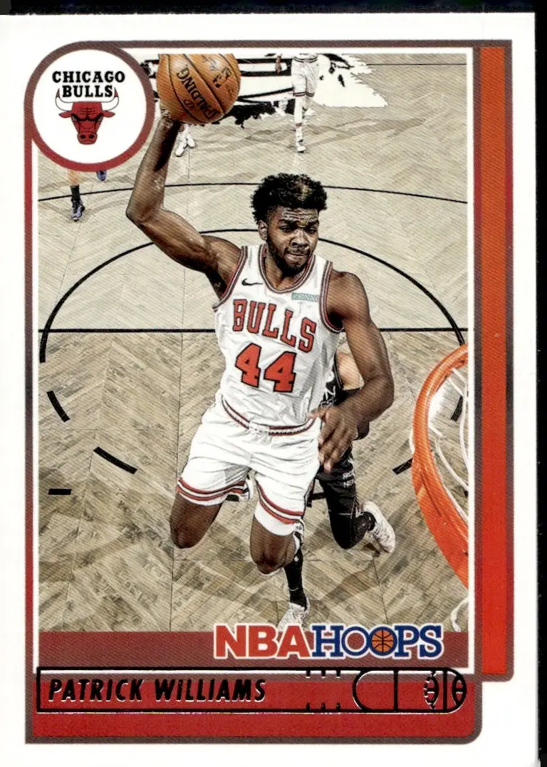 2021-22 NBA Hoops #45 Patrick Williams (front)