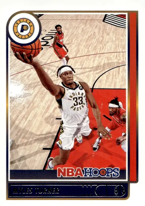 2021-22 NBA Hoops #173 Myles Turner